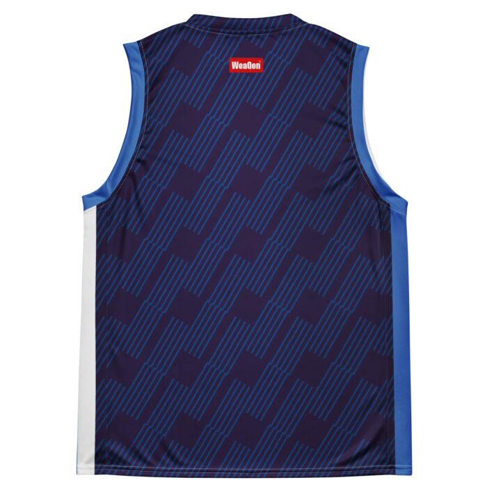 Recycled unisex basketball jersey - Image 5