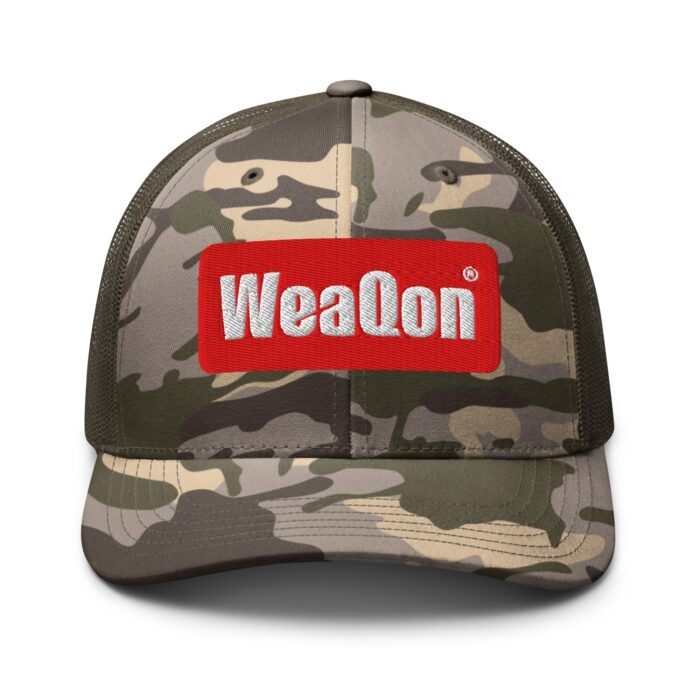WeaQon Camouflage Trucker Cap - Image 2
