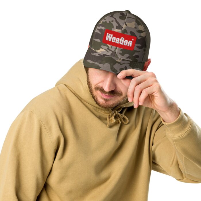 WeaQon Camouflage Trucker Cap - Image 8