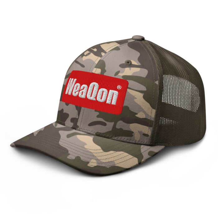 WeaQon Camouflage Trucker Cap - Image 4