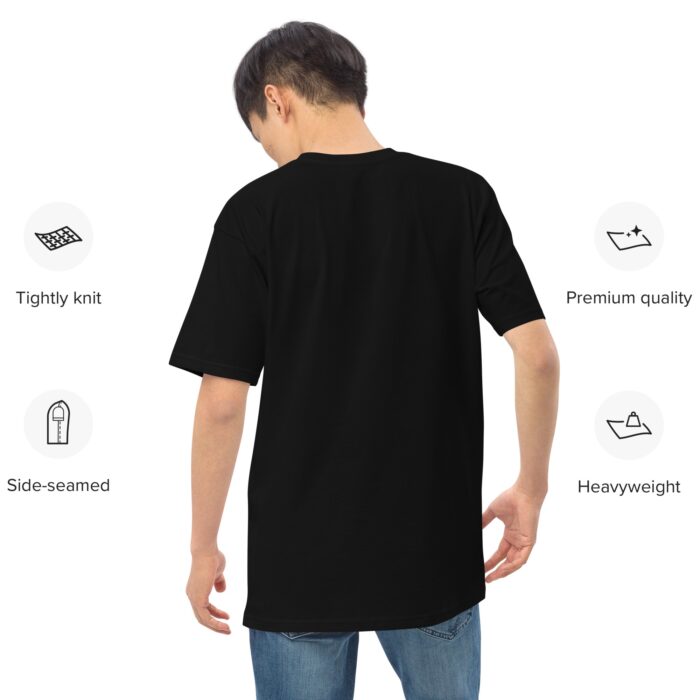 WQN IG Men’s premium heavyweight tee - Image 3