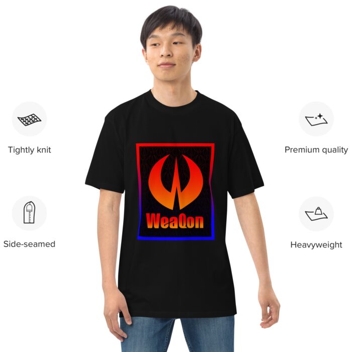 WQN IG Men’s premium heavyweight tee - Image 5