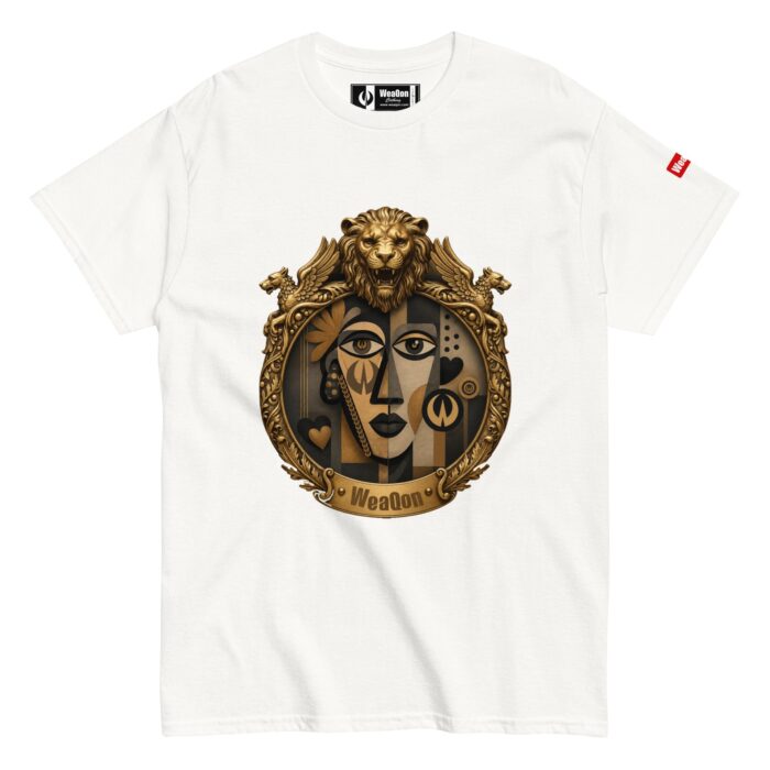 unisex-classic-tee-white-front-6a3cf85833fd1.jpg WeaQon Unisex Classic T-Shirt - Image 2