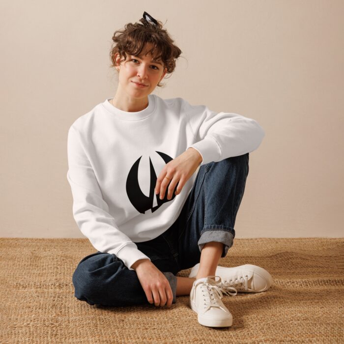 White Eco Sweatshirt - Image 3