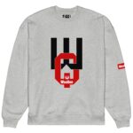 WeaQon Unisex organic oversized sweatshirt - Image 4