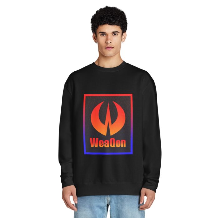 unisex-premium-crew-neck-sweatshirt-black-front-6a2d3aeca63d8.jpg WQN IG Unisex premium crew neck sweatshirt - Image 3