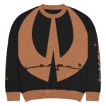 WeaQon Relaxed fit knitted crew neck sweater