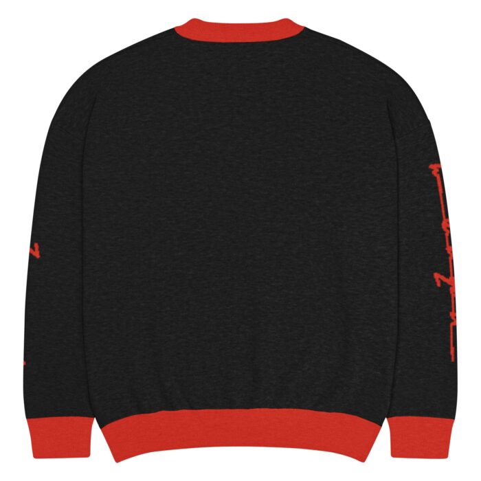 WeaQon Relaxed fit knitted crew neck sweater - Image 6