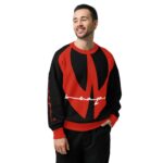 WeaQon Relaxed fit knitted crew neck sweater - Image 2
