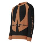 WeaQon Relaxed fit knitted crew neck sweater - Image 2