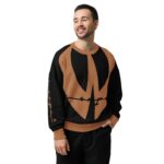 WeaQon Relaxed fit knitted crew neck sweater - Image 3