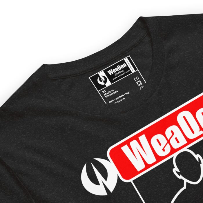 WeaQon Fight Back Unisex T-shirt - Image 7