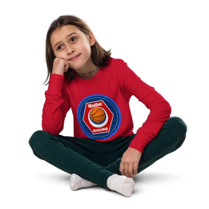 Youth long sleeve RedTee - Image 2