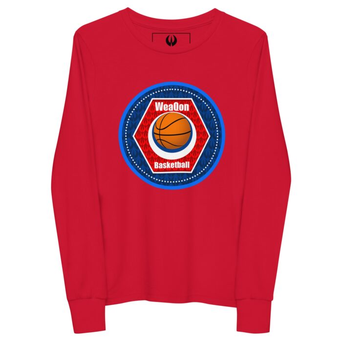 Youth long sleeve RedTee - Image 6