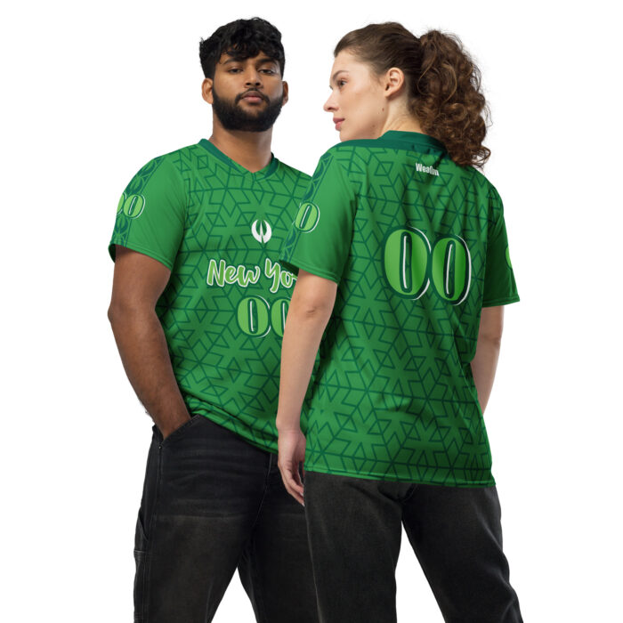 Recycled unisex sports jersey - Image 5