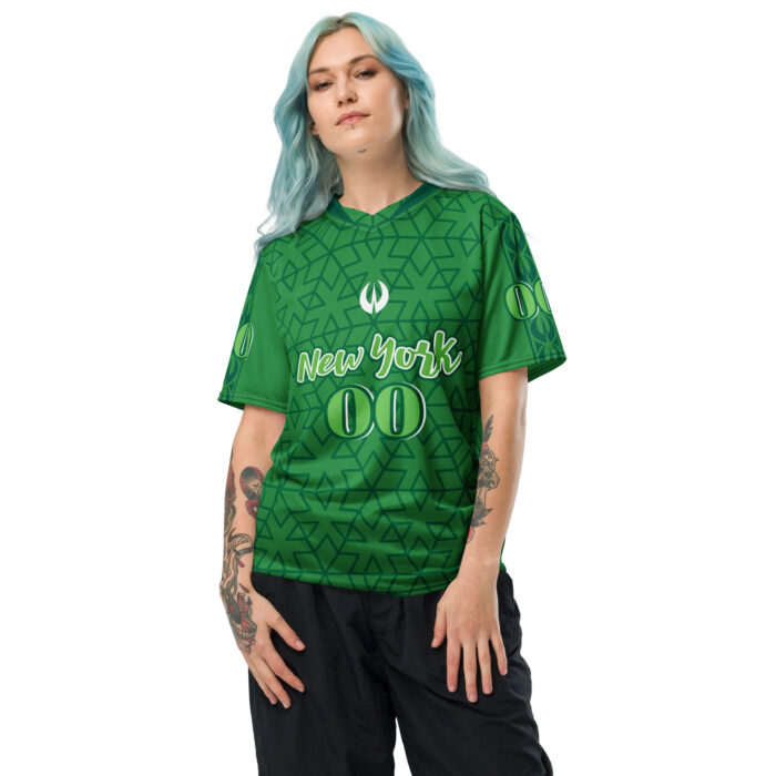Recycled unisex sports jersey - Image 4