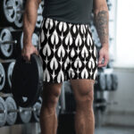 WeaQon Unisex Athletic Long Shorts