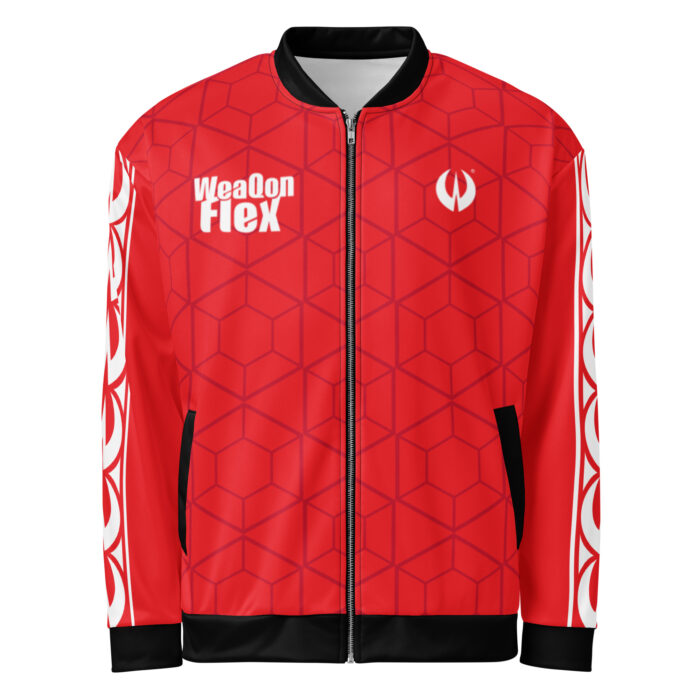 WeaQon Unisex Bomber Jacket - Image 2
