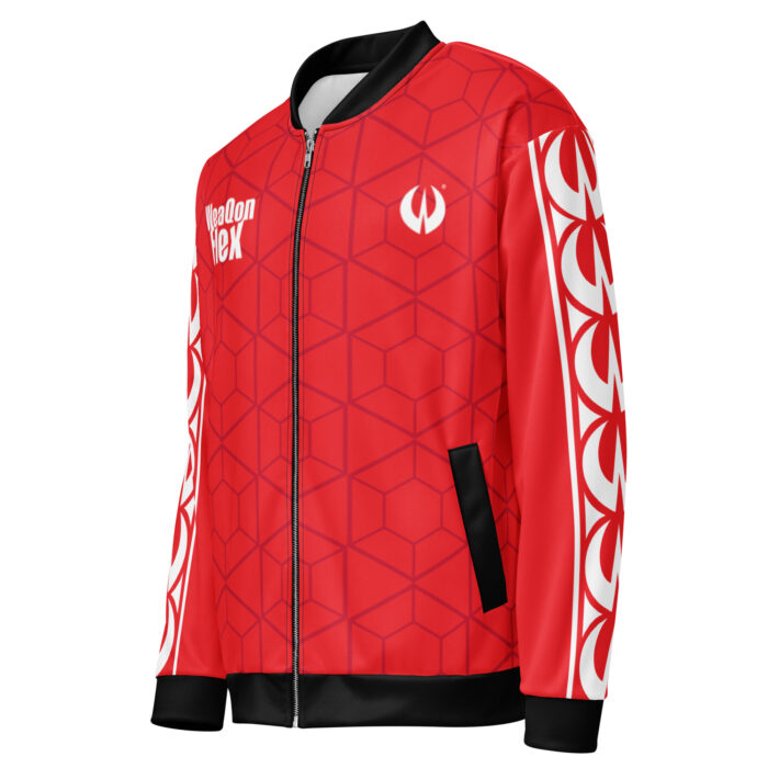 WeaQon Unisex Bomber Jacket - Image 4