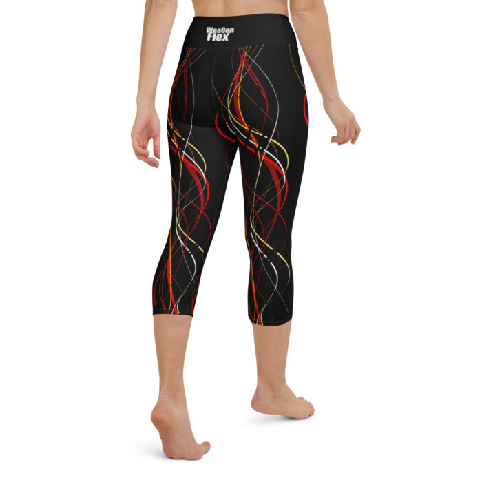 Color Full Yoga Capri Leggings - Image 5