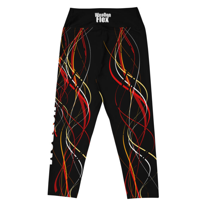 Color Full Yoga Capri Leggings - Image 3