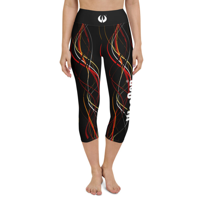 Color Full Yoga Capri Leggings - Image 4