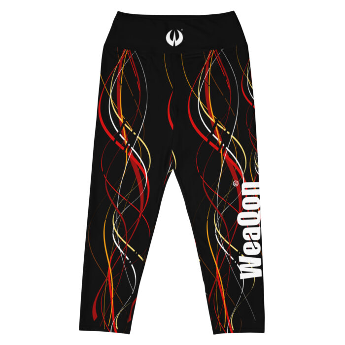 Color Full Yoga Capri Leggings - Image 2