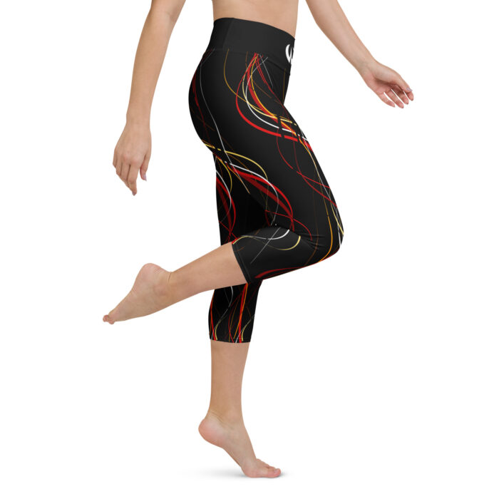 Color Full Yoga Capri Leggings - Image 7