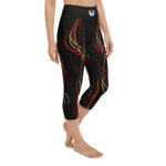 Color Full Yoga Capri Leggings - Image 8
