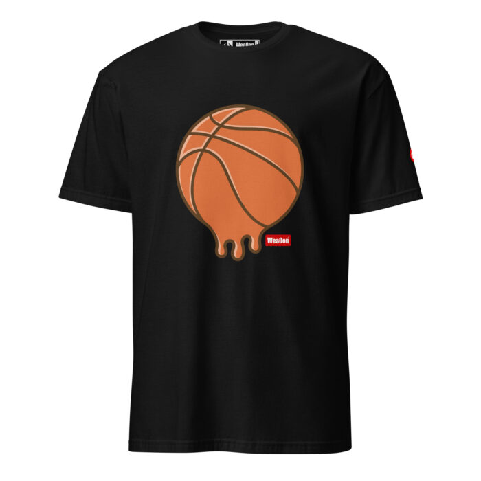 unisex-basic-softstyle-t-shirt-black-front-6a5b5437243ea.jpg WeaQon Basket Unisex T-Shirt - Image 3