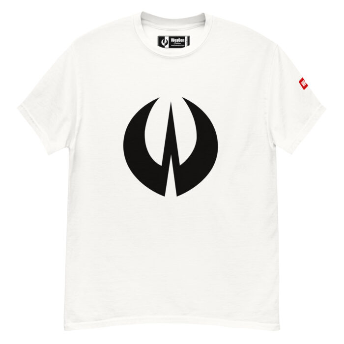 Unisex White WQN Classic Tee - Image 2
