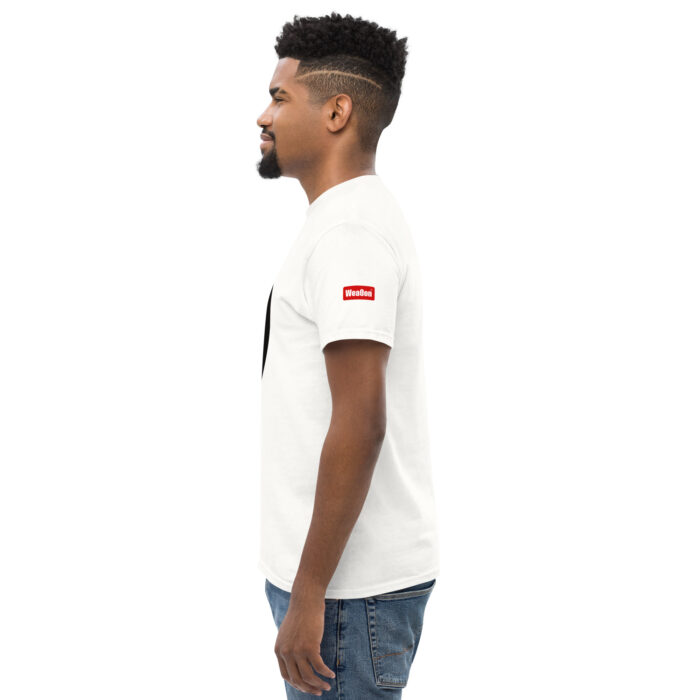 Unisex White WQN Classic Tee - Image 4