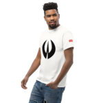 Unisex White WQN Classic Tee - Image 5