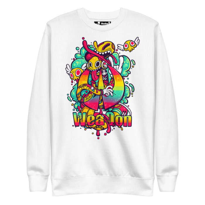 WeaQon Monster Crew Neck Premium Sweatshirt - Image 5