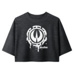 W Dye Cropped Tee - Image 7