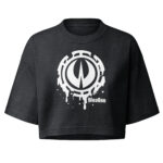 W Dye Cropped Tee - Image 2