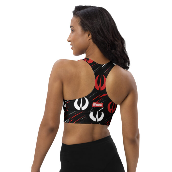 WQN Recycled Longline Sports Bra - Image 2