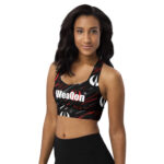 WQN Recycled Longline Sports Bra - Image 3