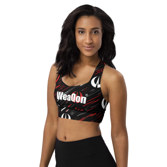 WQN Recycled Longline Sports Bra - Image 3