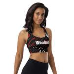 WQN Recycled Longline Sports Bra - Image 4