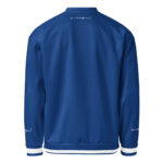 Blue & White Bomber Jacket - Image 2