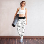 WQN B&W Yoga Leggings