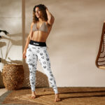 WQN B&W Yoga Leggings - Image 6