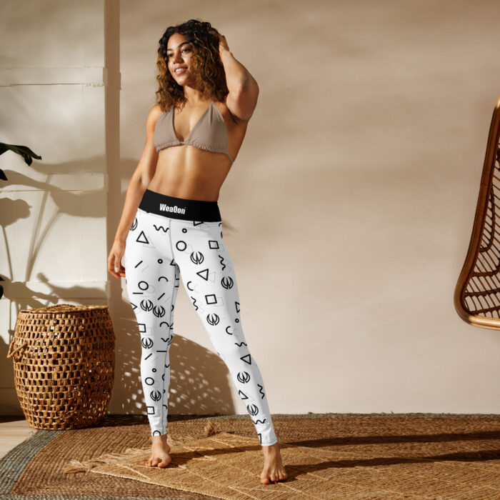 WQN B&W Yoga Leggings - Image 6