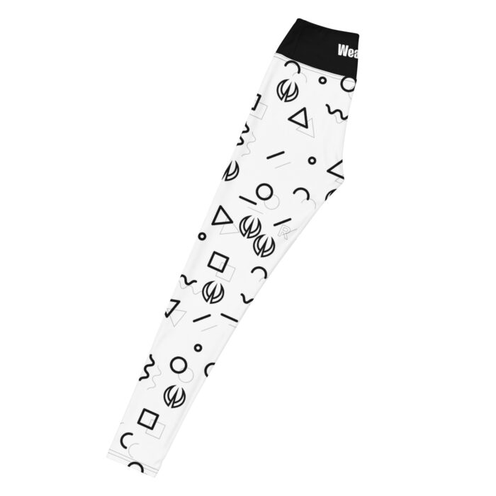 WQN B&W Yoga Leggings - Image 3