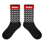 Socks - Red, Black & White
