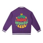 Contrast Piping Zip Bomber Jacket - Image 10