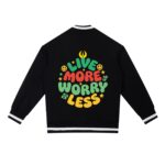 Contrast Piping Zip Bomber Jacket - Image 8