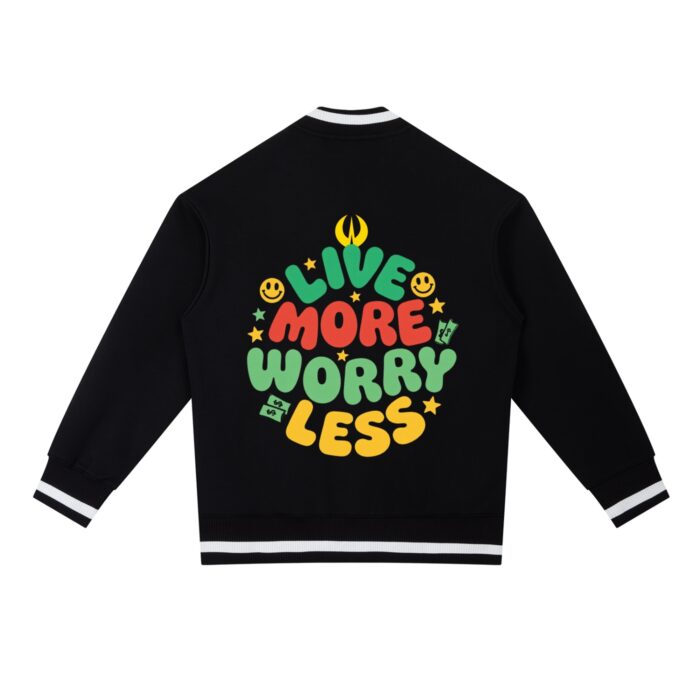 Contrast Piping Zip Bomber Jacket - Image 8