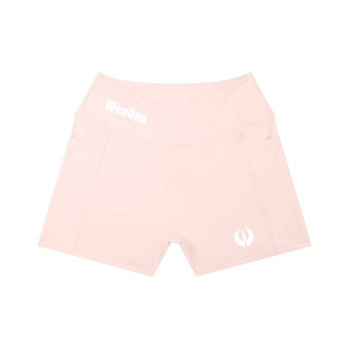 Women’s High Rise Pocket Yoga Shorts - Image 5